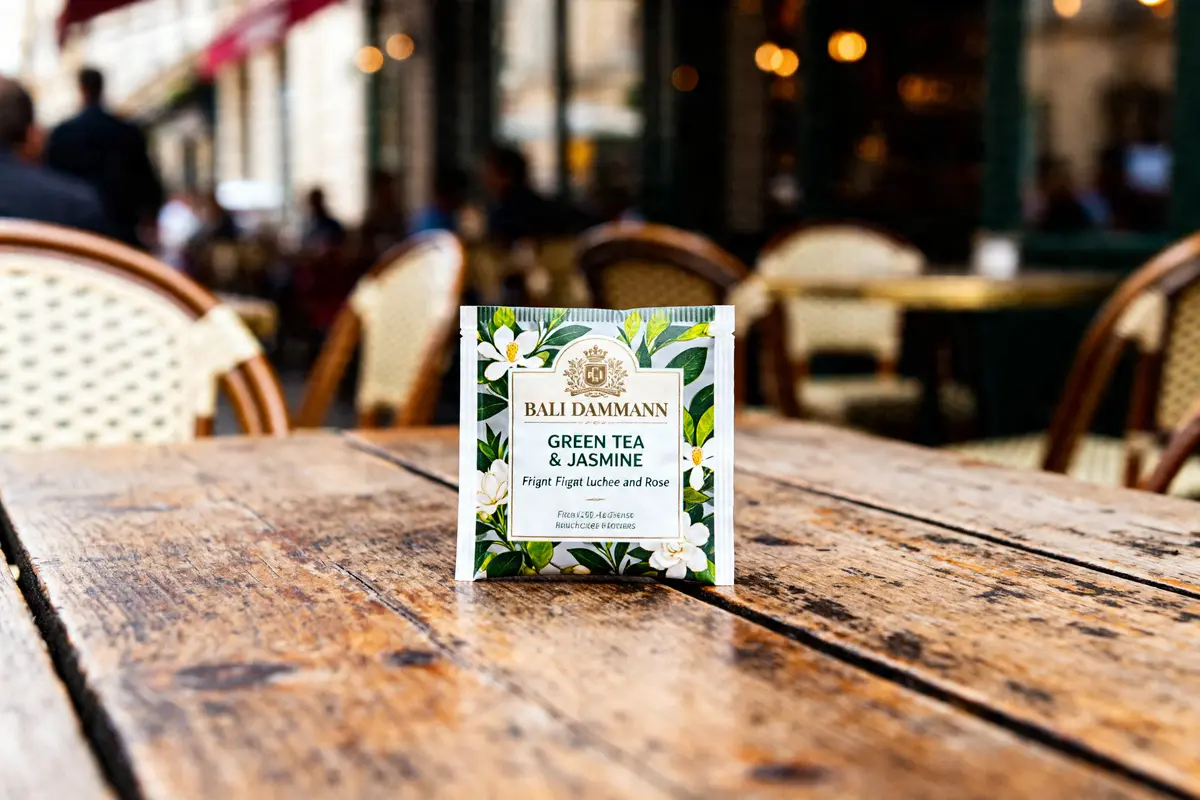 Thé Bali Dammann : le vert parfumé en sachets cristal