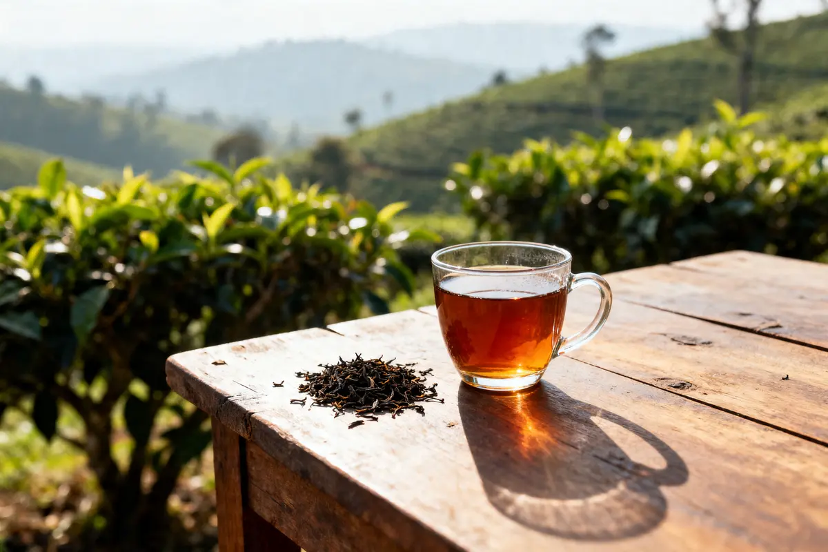 Thé noir assam bio : Origine, saveur corsée et bienfaits