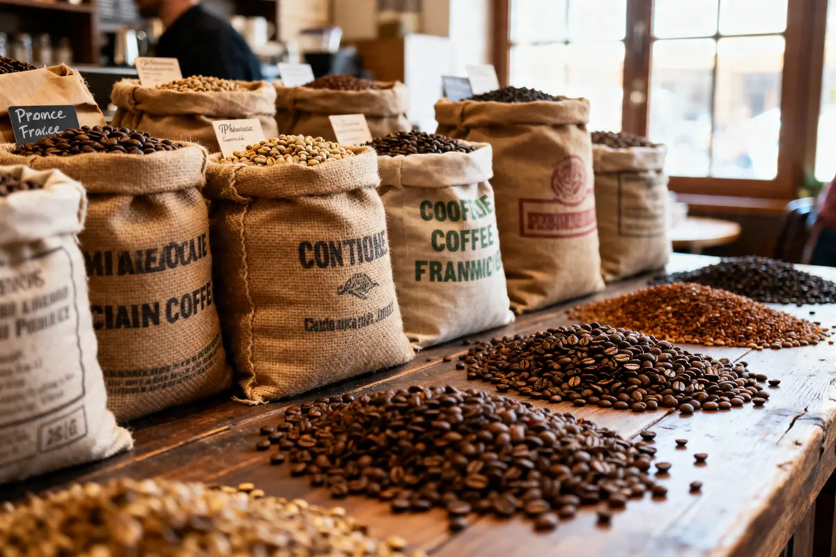 Vente de café en grain : qualité, torréfaction artisanale &amp; prix